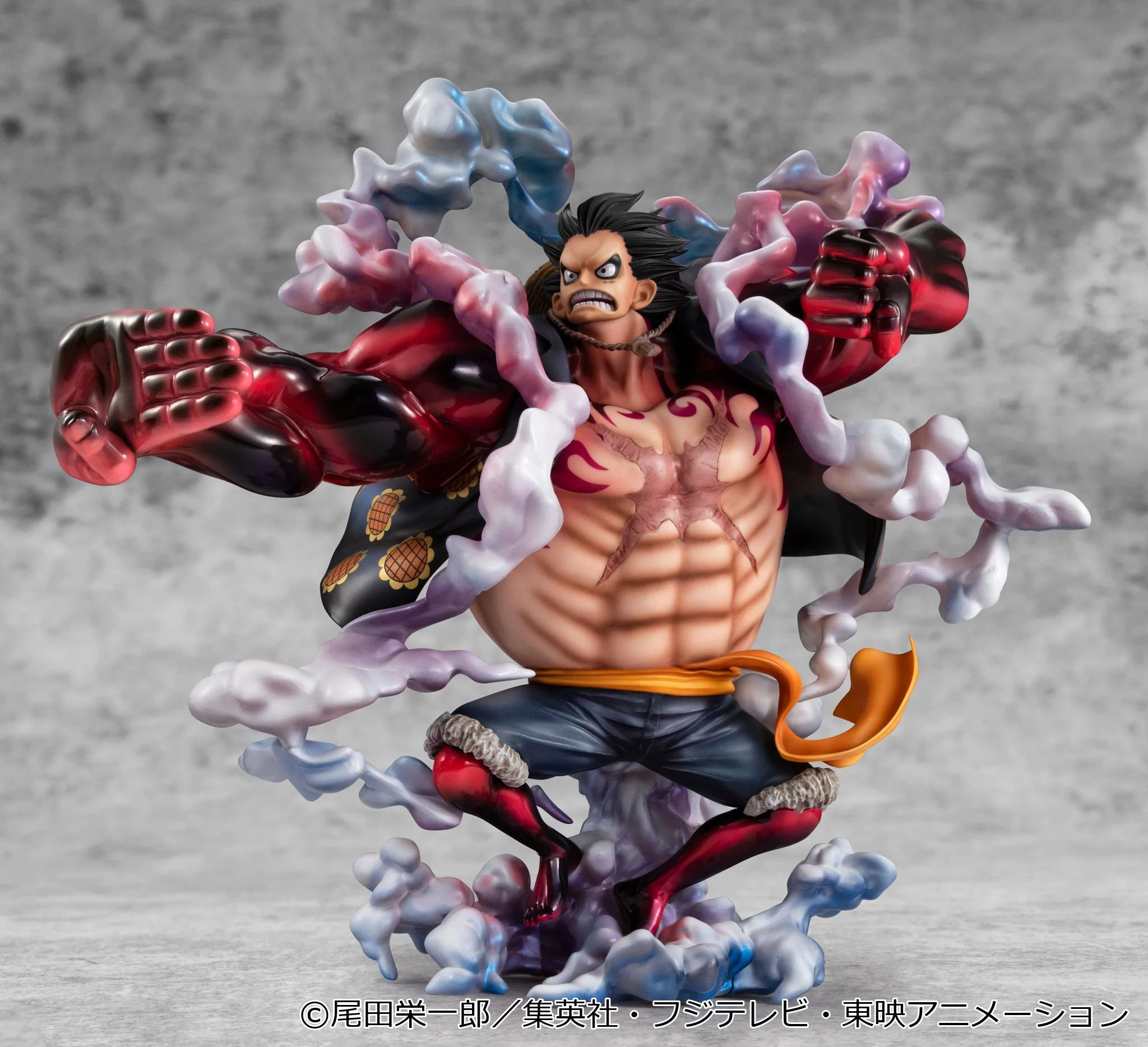one piece p o p maximum luffy gear 4 boundman returns 007