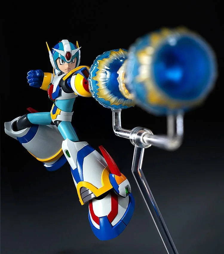 mega man x mdlx x force armor action figure 007