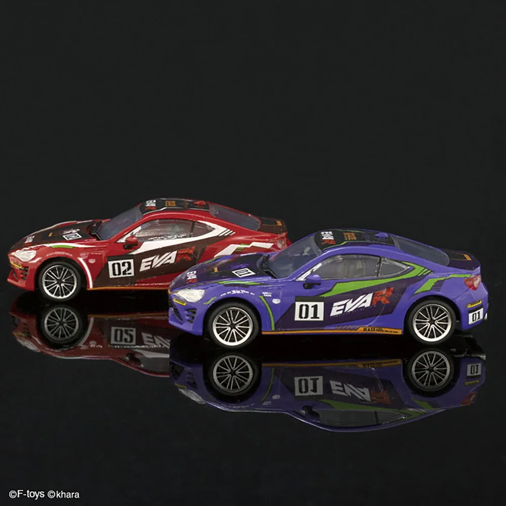Toyota 86 Gets Five Evangelion Racing 1/64 Scale Mini Cars